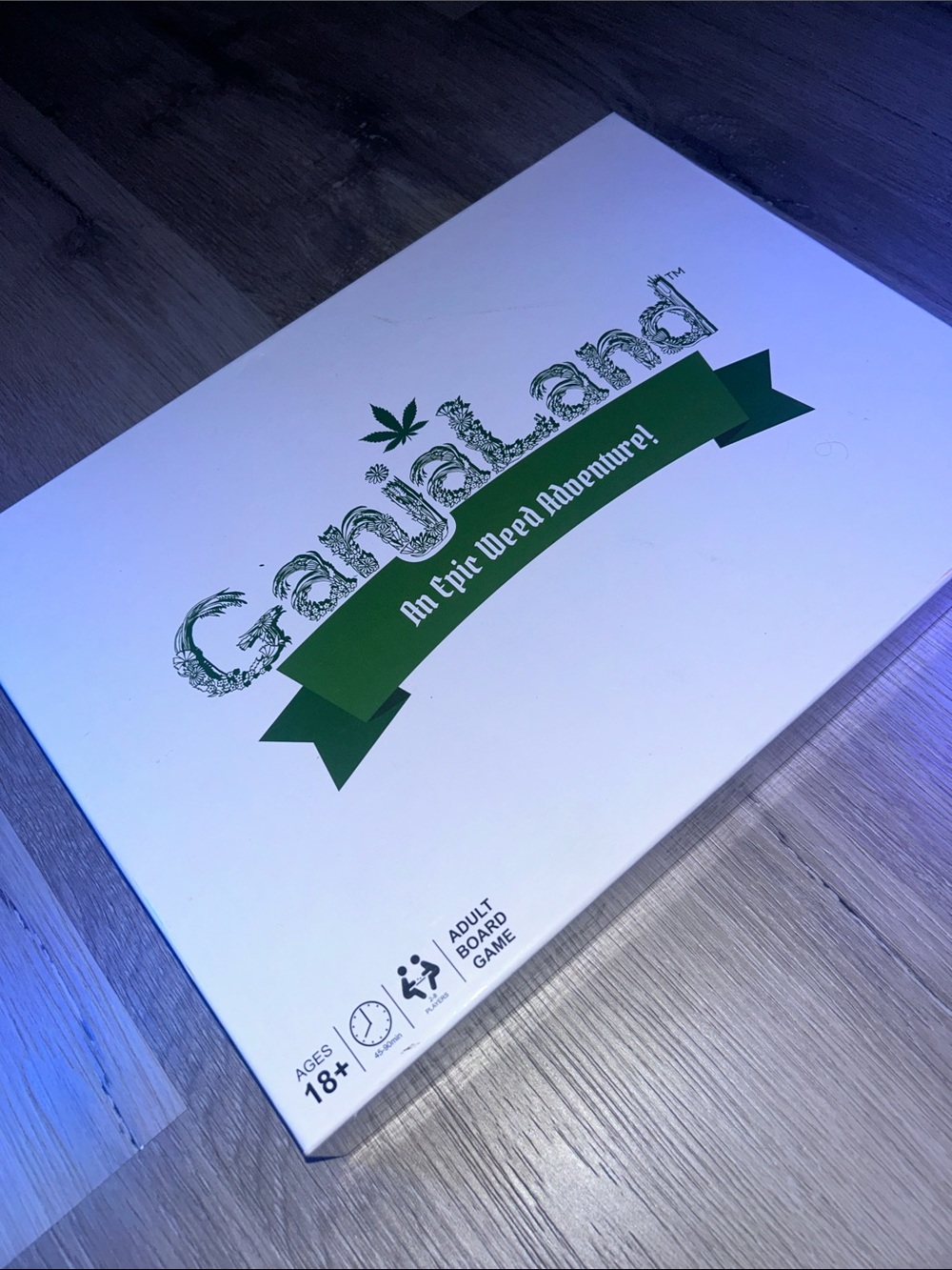 Ganjaland Adult Game Night Board Game